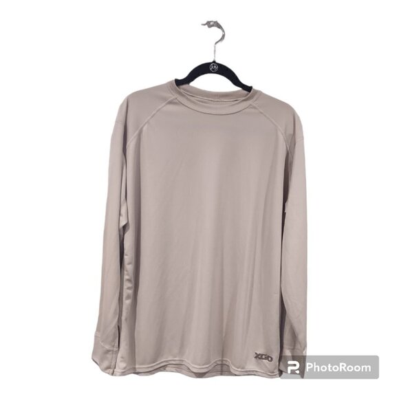 Men's Athletic Shirt Size Large Tan - Picture 1 of 3